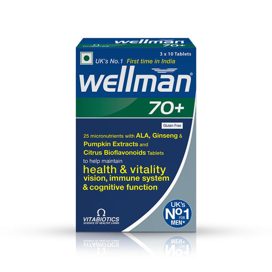 Wellman 70+, 30 Tablets