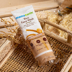 Mamaearth Rice Face Wash, 100ml