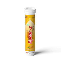 Escor-Z Orange Effervescent Tablets, 60s with D3Sip, 8 Orally Dissolving Films