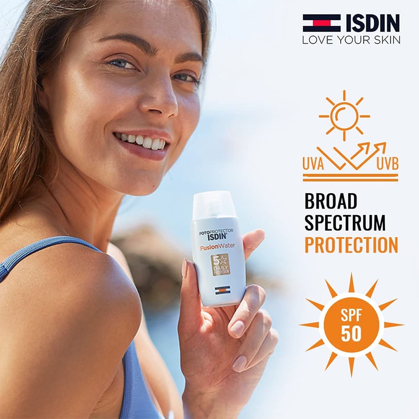 Fotoprotector Fusionwater SPF 50+, 50ml