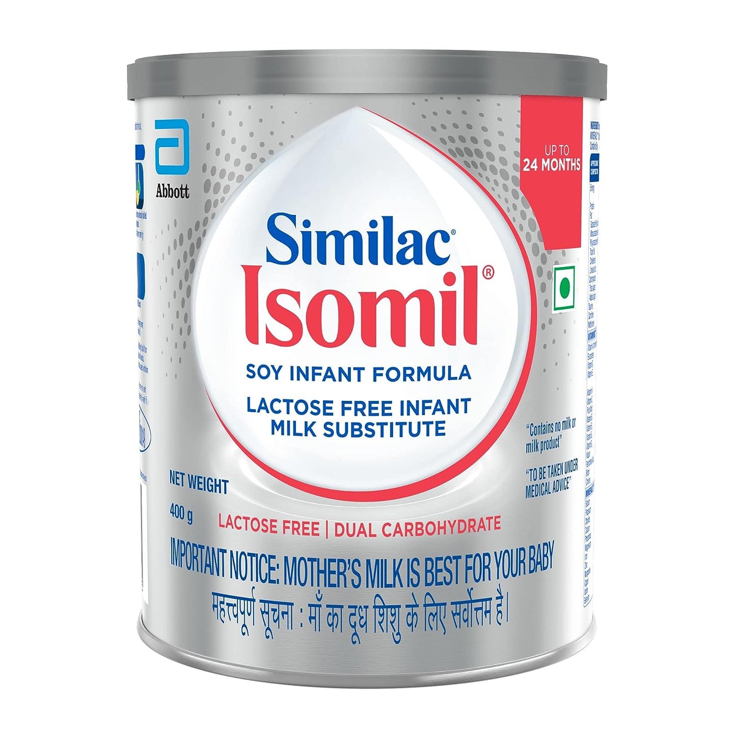 Similac Isomil Soy Infant Formula, 400gm
