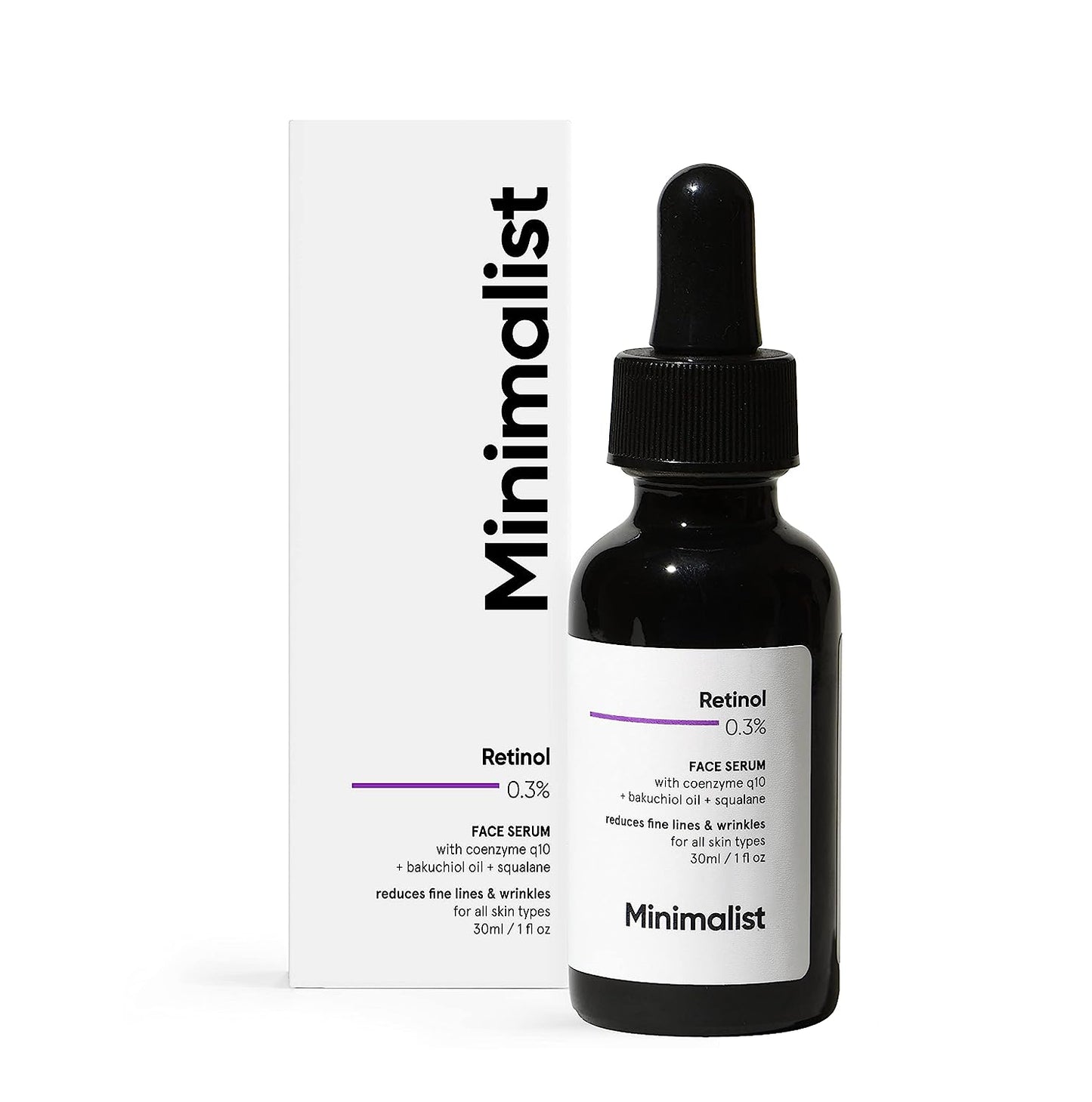 Minimalist Retinol 0.3% Face Serum, 30ml