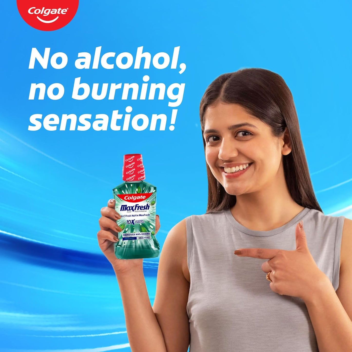 Colgate MaxFresh Mint Mouth Wash, 250ml