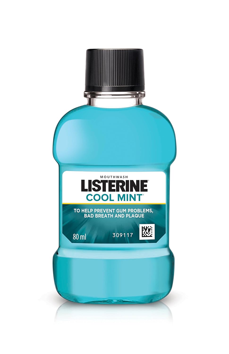 Listerine Cool Mint Mouthwash, 80ml