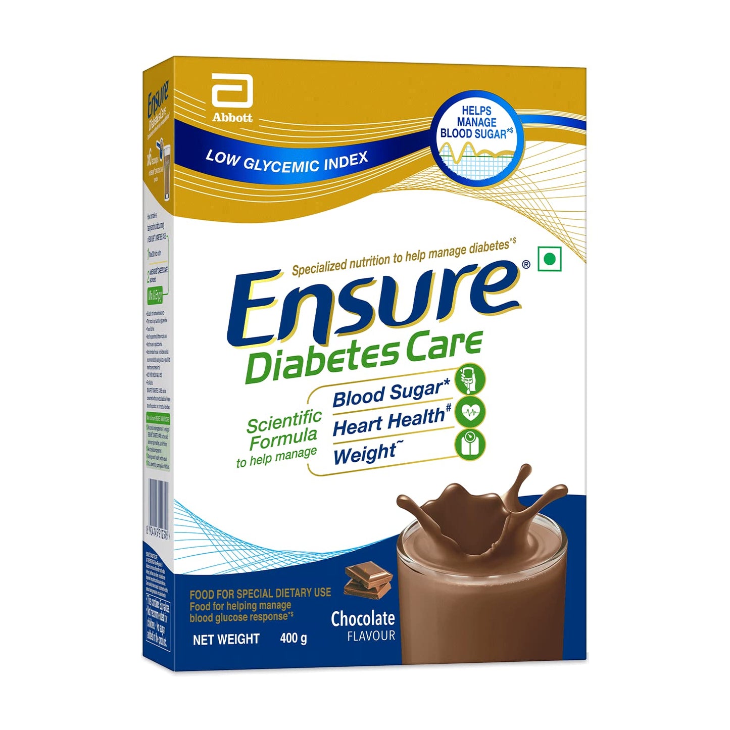 Ensure Diabetes Care Chocolate Flavour, 400gm
