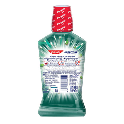 Colgate MaxFresh Mint Mouth Wash, 250ml