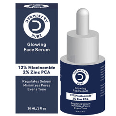 Dermistry Pure 12% Niacinamide 2% Zinc Serum | Oil Control Blemishes Minimizes Pores Evens Skin Tone, 30ml