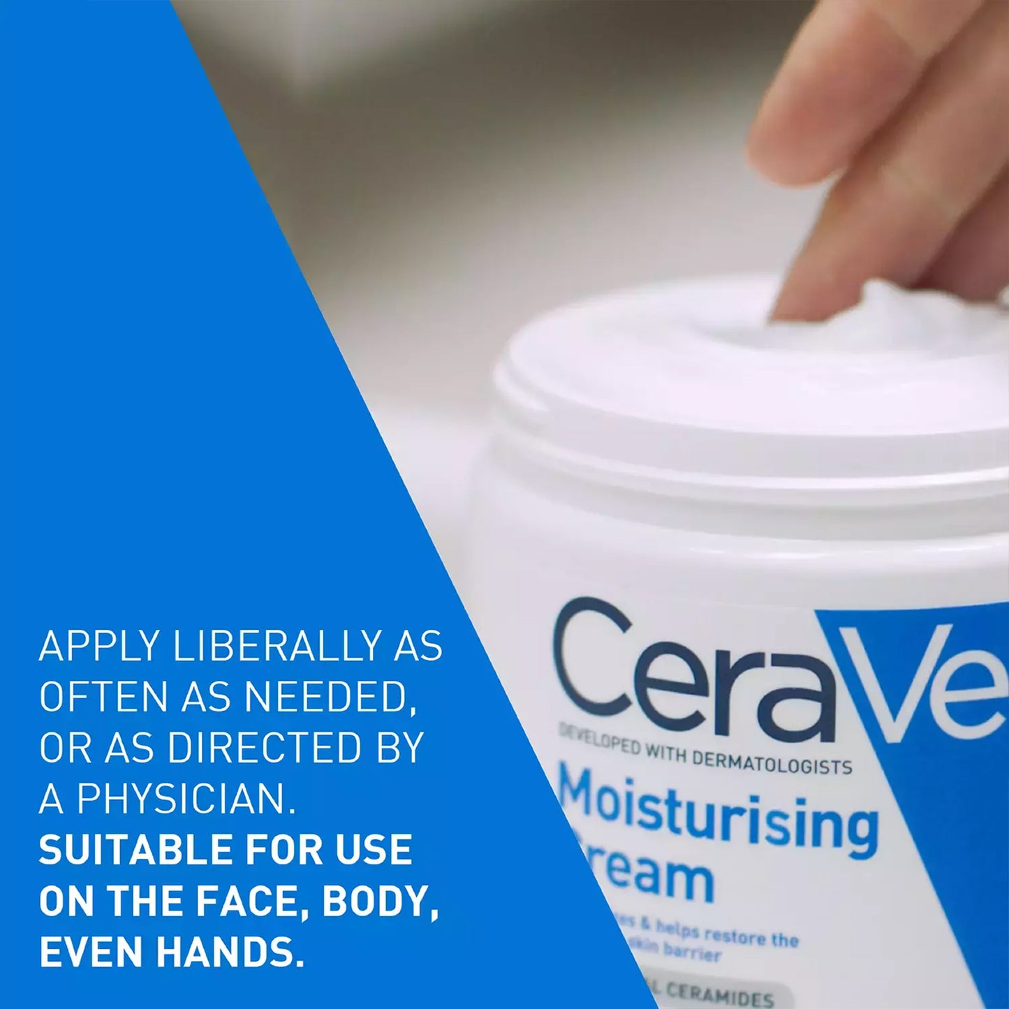 Cerave Moisturising Cream for Dry Skin, 454gm