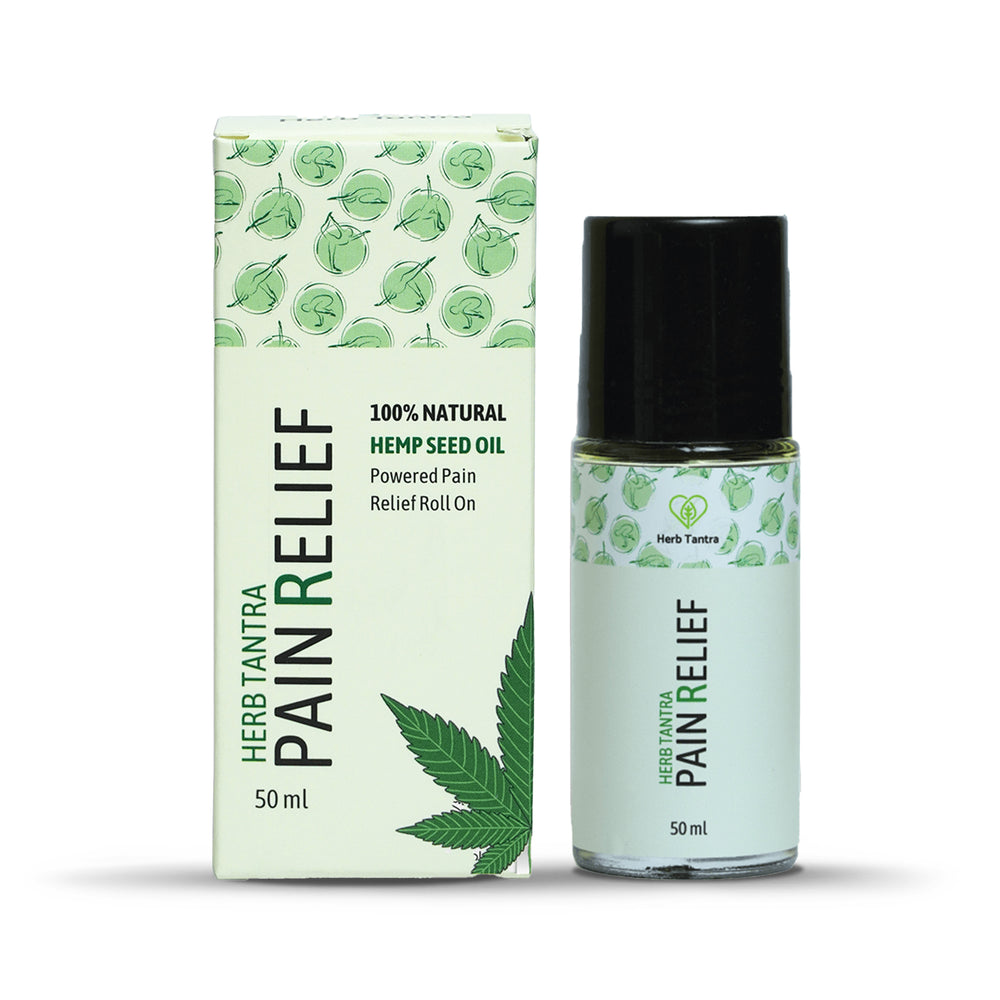 Herb Tantra Pain Relief Roll On For Joint Pain, Arthritis, Inflammation, 50ml