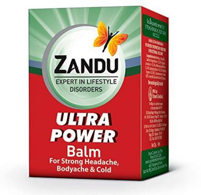 Zandu Ultra Power Balm, 8ml