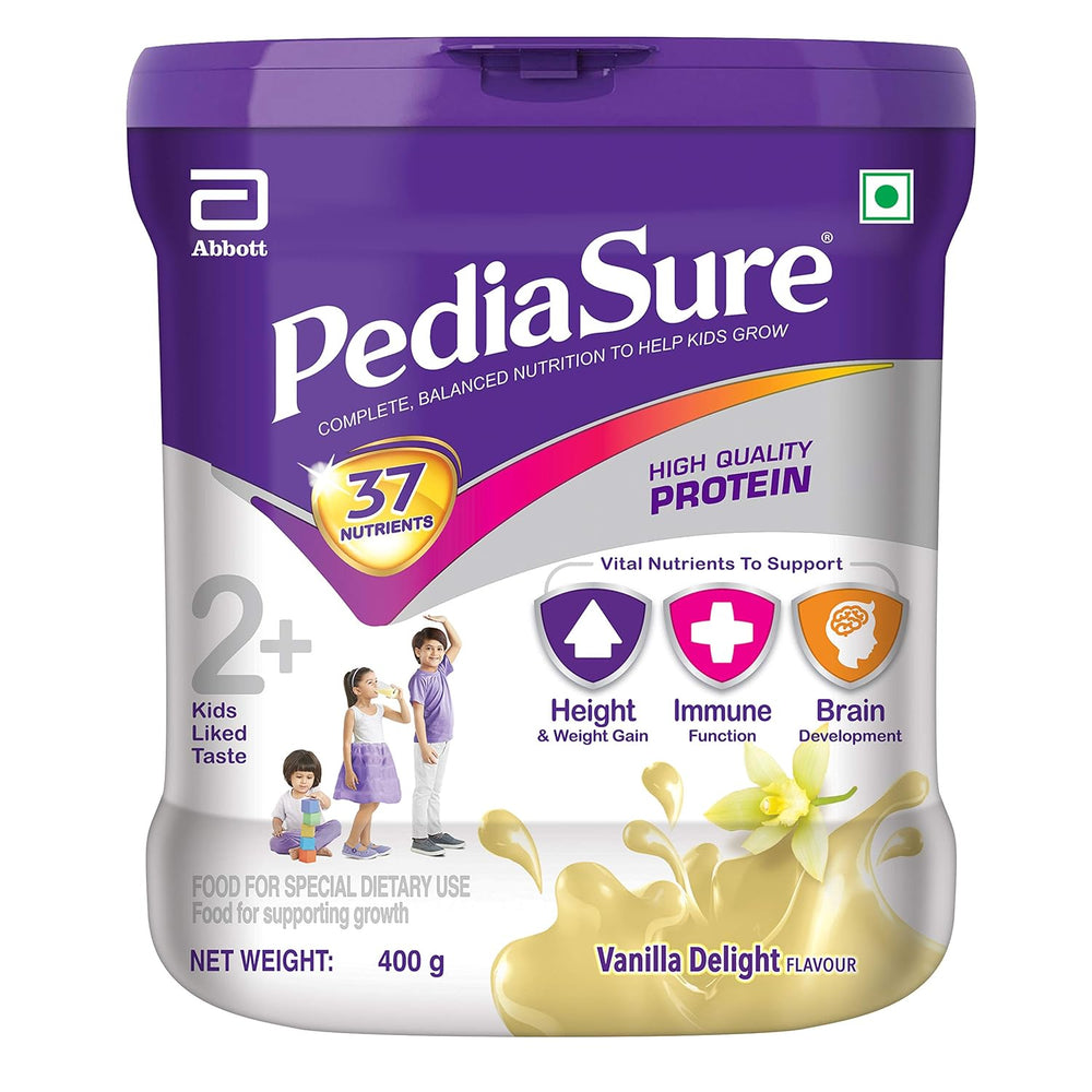 PediaSure Vanilla Delight Flavour Jar, 400gm