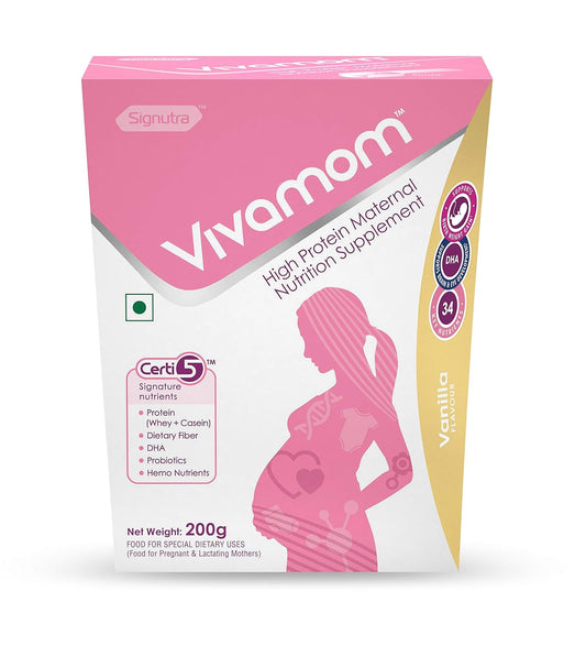 Vivamom Maternal Nutrition Supplement Vanilla, 200gm