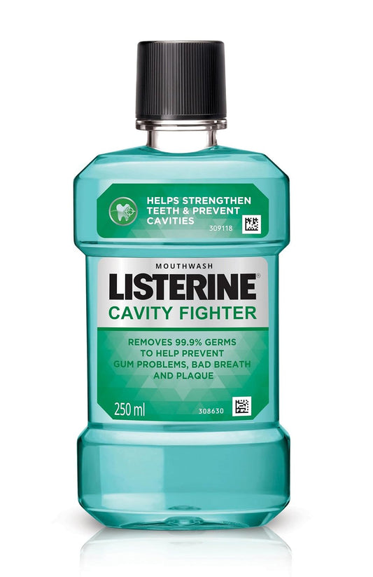 Listerine Cavity Fighter Mouthwash, 250ml