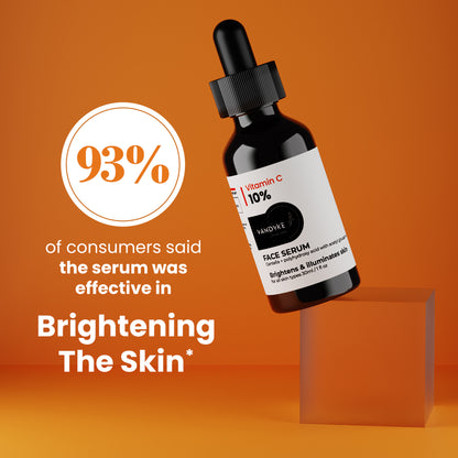 Vandyke 10% Vitamin C Serum for Skin Brightening, UV Damage & Glow, 30ml