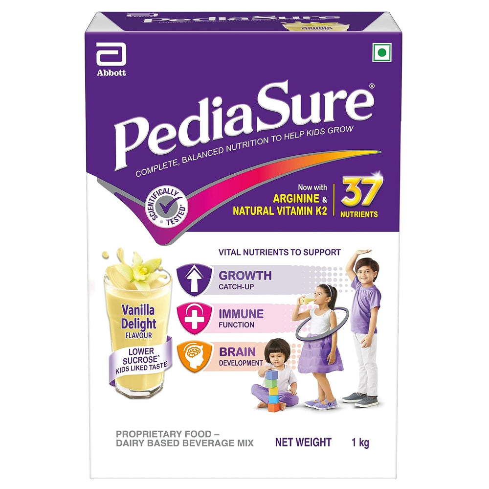 PediaSure Vanilla Delight Flavour, 1kg (Refill Pack)
