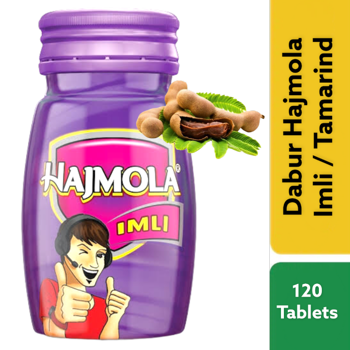 Dabur Hajmola Imli Tab, 120s