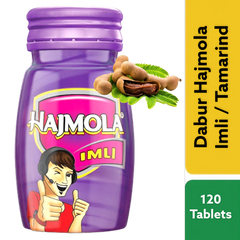 Dabur Hajmola Imli Tab, 120s