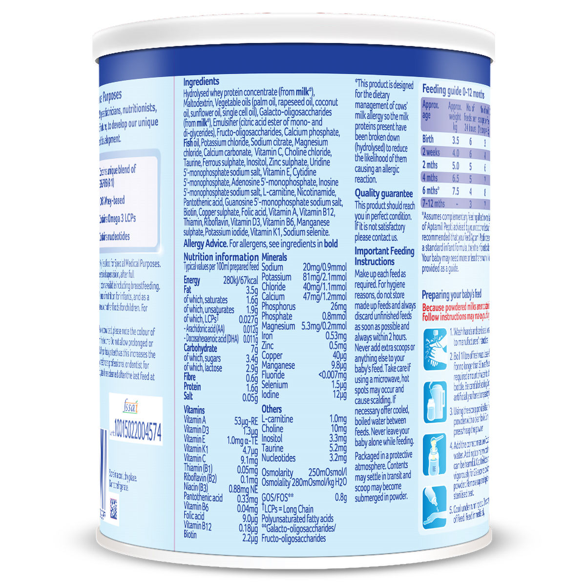 Aptamil Pepti Infant Formula Powder, 400gm – ClickOnCare