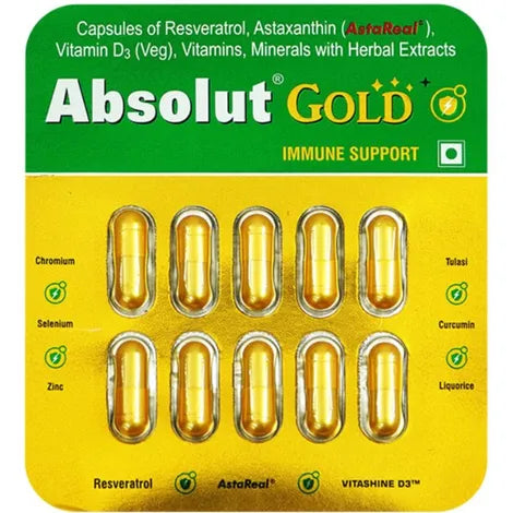 Absolut Gold, 10 Capsules