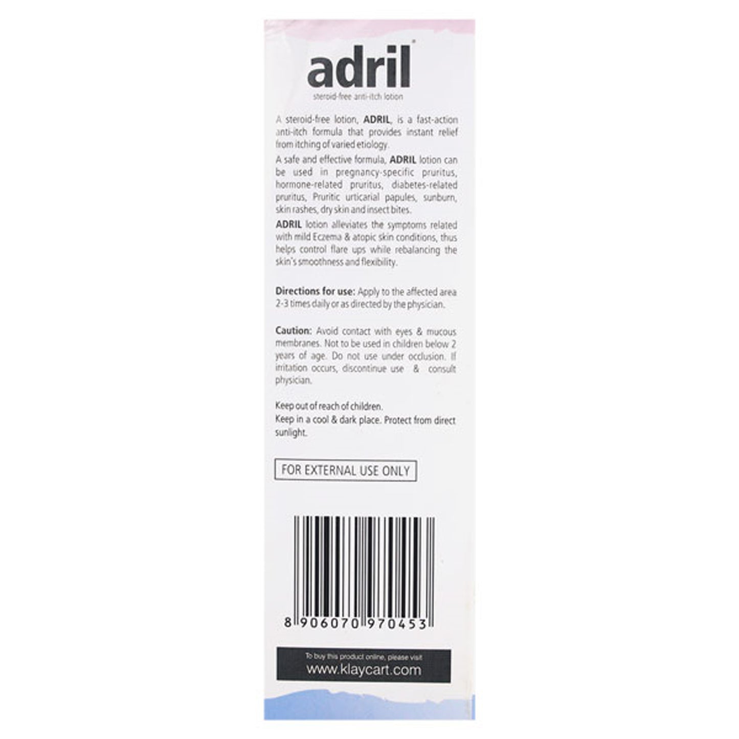 Adril Anti-Itch Lotion, 100ml