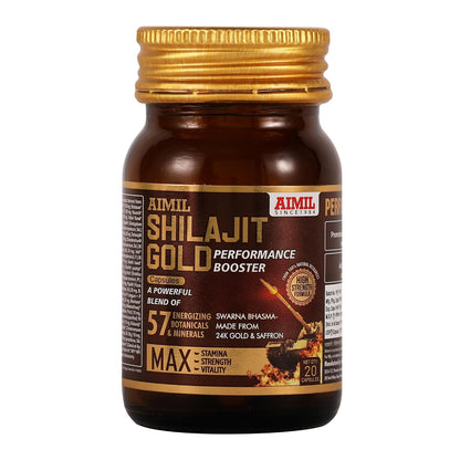 Aimil Shilajit Gold Capsule, 20s