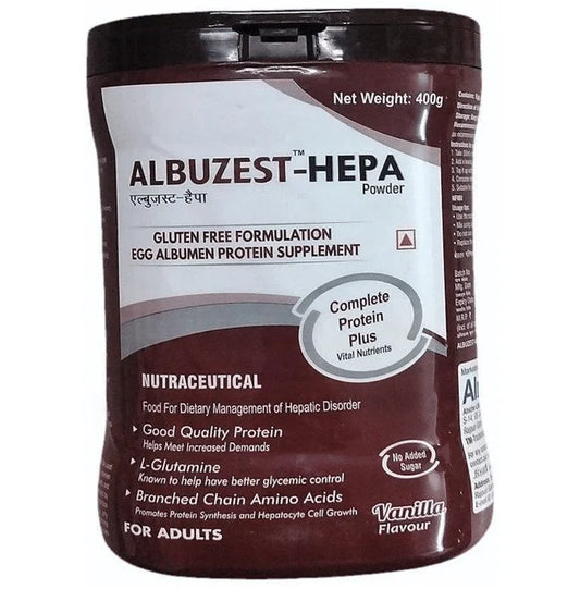 Albuzest Hepa Vanilla Flavour Powder, 400gm
