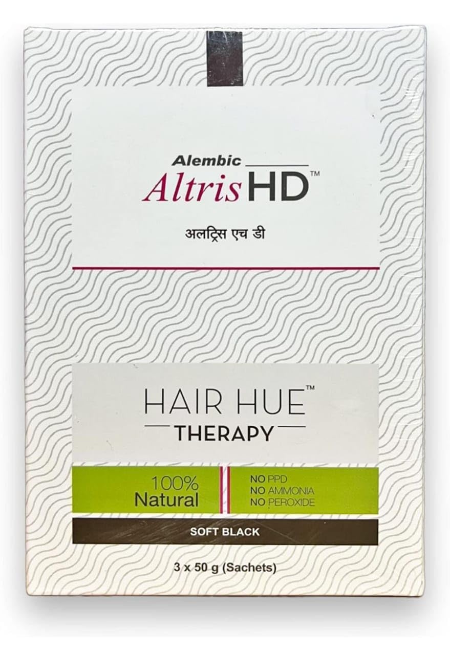 Altris HD Hair Hue Therapy - Soft Black, 150gm
