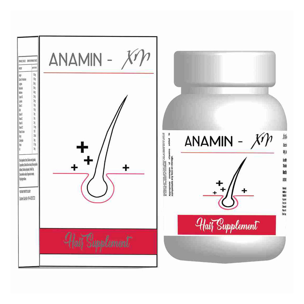Anamin-XM Hair Supplement, 30 Tablets