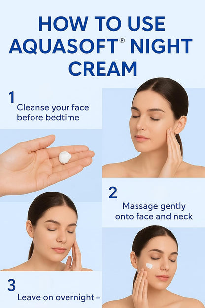 Aquasoft Night Cream, 50gm