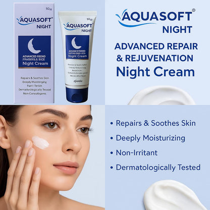 Aquasoft Night Cream, 50gm