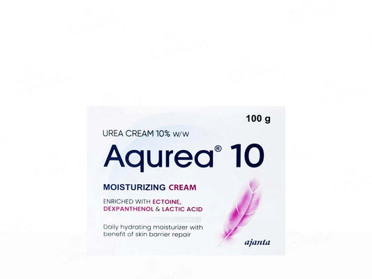 Aqurea 10 Moisturizing Urea Cream, 100gm