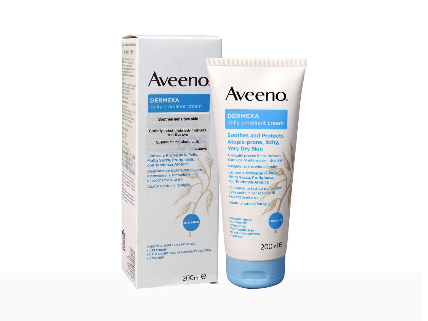 Aveeno Dermexa Daily Emollient Cream, 200ml