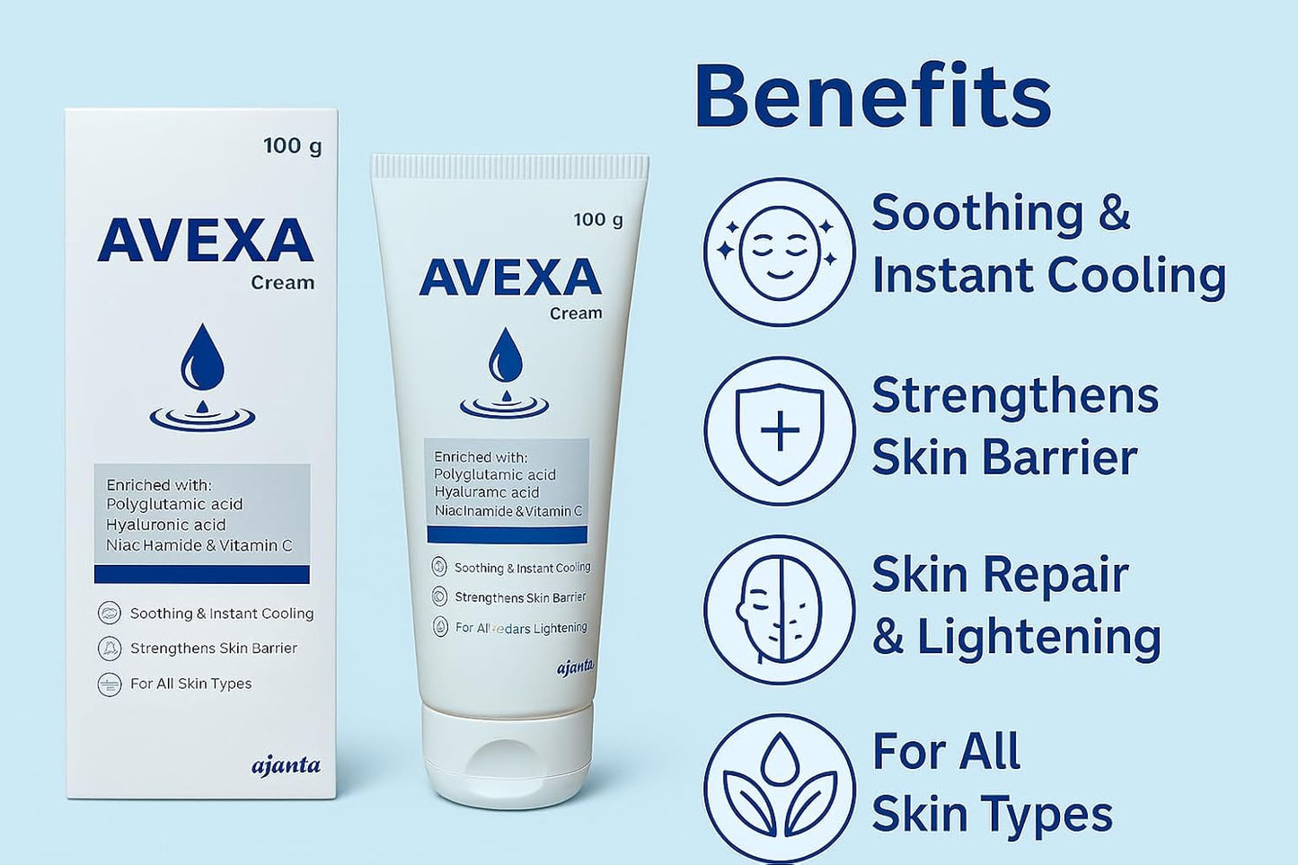 AVEXA Cream, 100gm