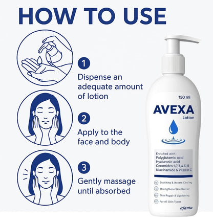 AVEXA moisturizing Lotion, 150ml