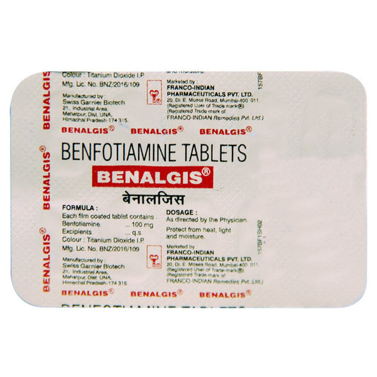 Benalgis, 10 Tablets