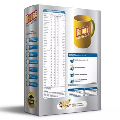 Bsure Diabetes Care Vanilla, 400gm