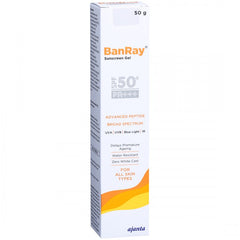 Banray Advanced Peptide Sunscreen Gel SPF 50+ PA+++, 50gm