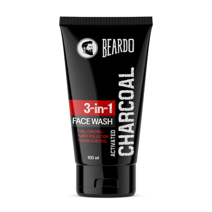 Beardo Charcoal Face Wash, 100ml