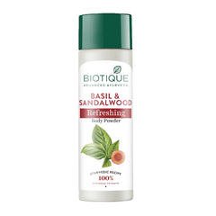 Biotique Bio Basil & Sandalwood Refreshing Body Powder, 150gm