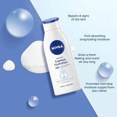 Nivea Express Hydration Body Lotion, 75ml