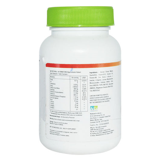 Bonydil Chewables Green Apple Flavour, 30 Tablet