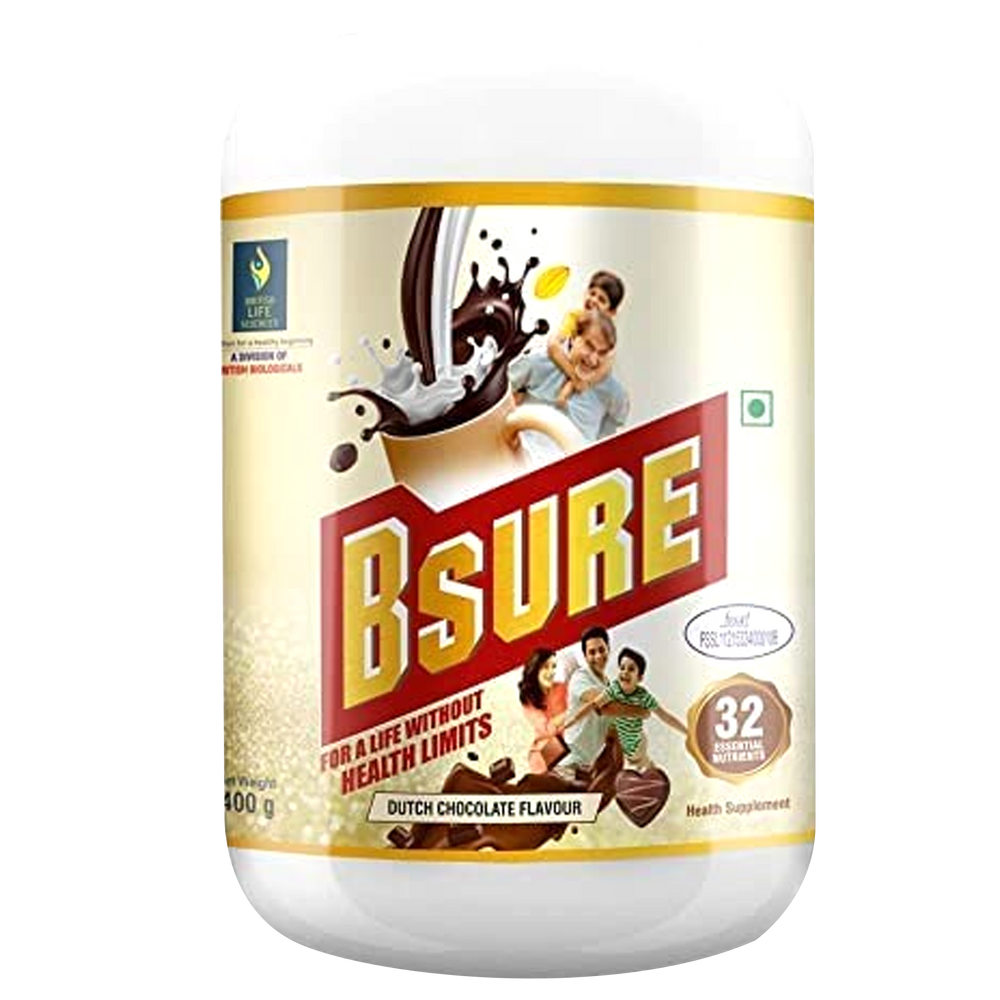 Bsure Dutch Chocolate Flavour, 400gm