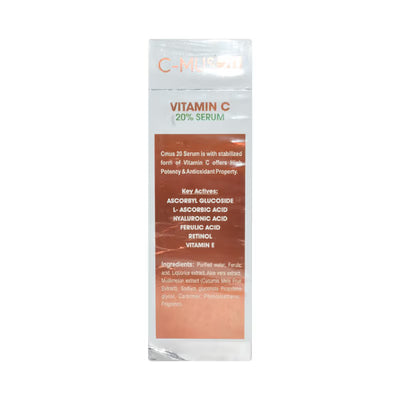 C-MUS 20 Vitamin C Serum, 20ml