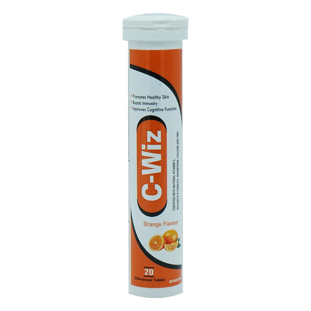 C-Wiz Orange Effervescent, 20 Tablets