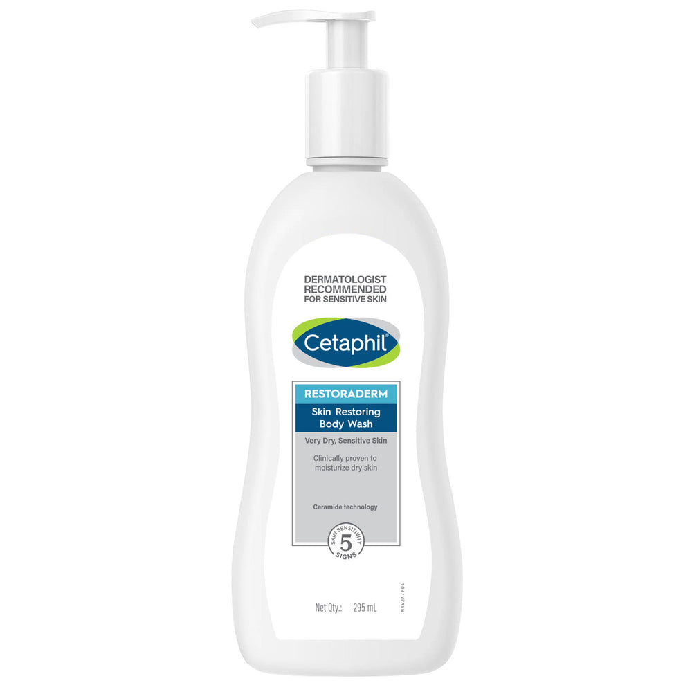 Cetaphil Restoraderm Skin Restoring Body Wash, 295ml