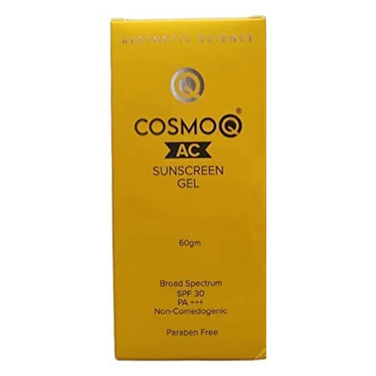 Cosmo AC Sunscreen Gel packaging on a white background