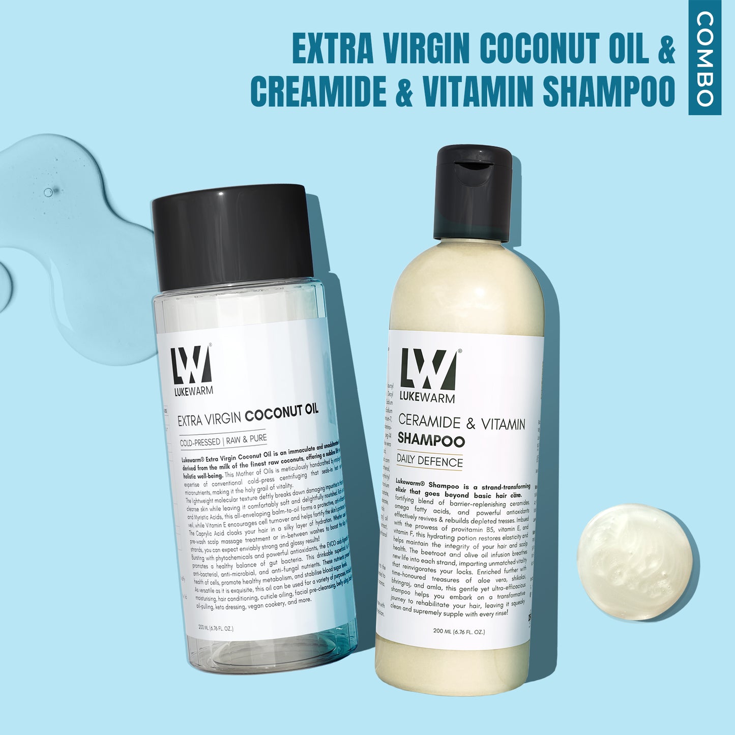 Lukewarm Shampoo & Extra Virgin Coconut Oil : The Ultimate Hair & Wellness Duo From Root to Toe