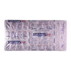 Calcimax 500mg Tablet -Calcium with Magnesium, 30s