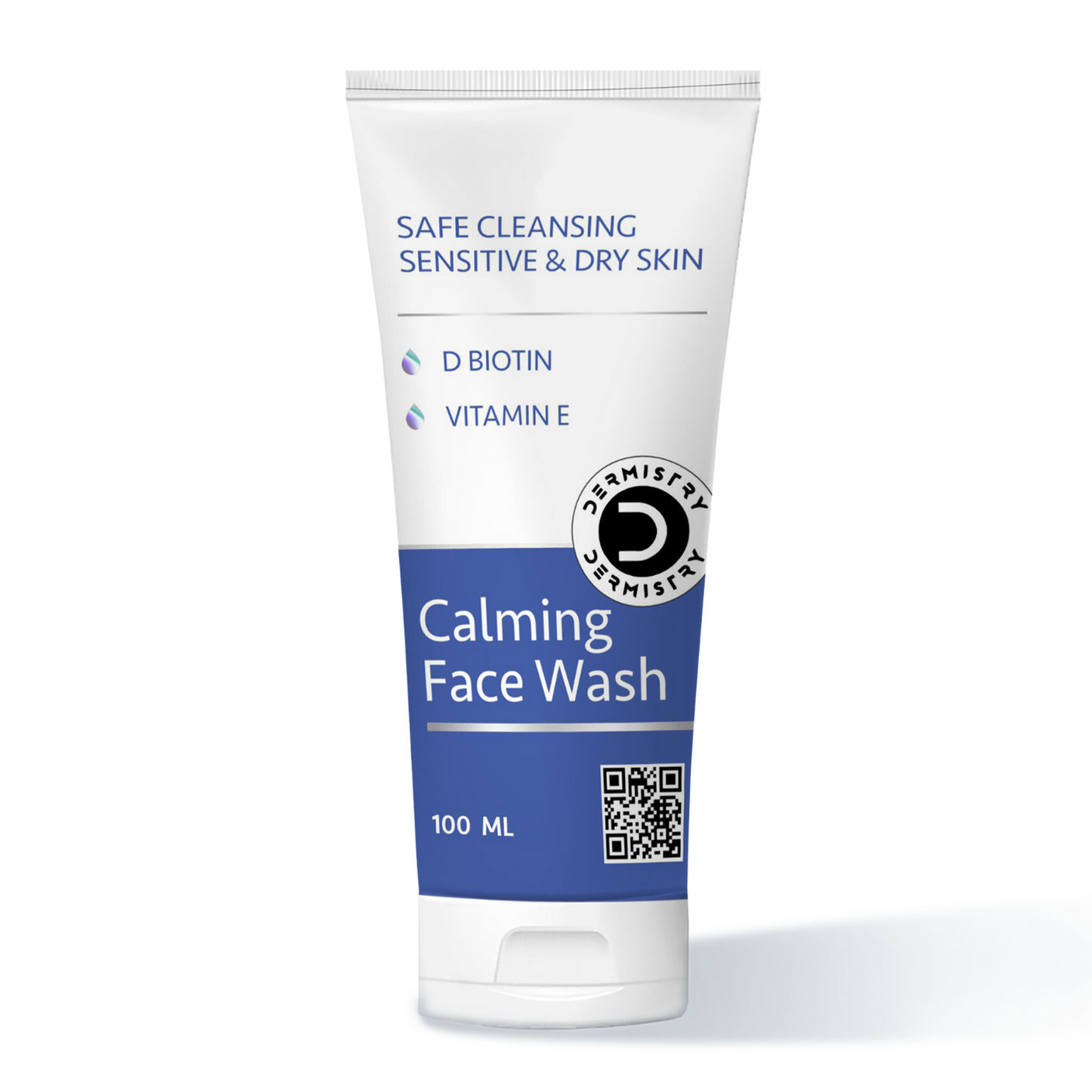 Dermistry Safe Cleansing Sensitive & Dry Skin Calming Face Wash, 100ml