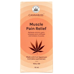 India Hemp Organics Cannabliss Muscle Relief, 10ml